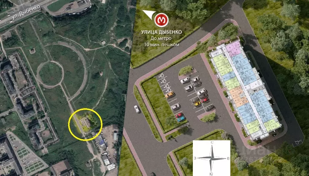 1-к кв. Санкт-Петербург ул. Крыленко, 36к2 (32.11 м) - Фото 1