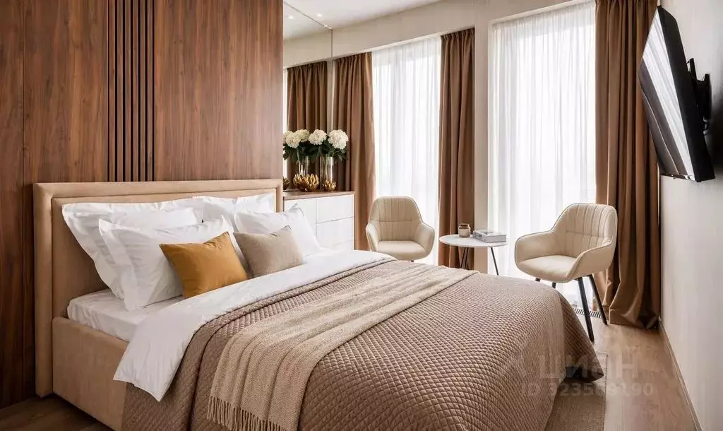 Комната Москва 1-й Красногвардейский проезд, 21с2 - Фото 1