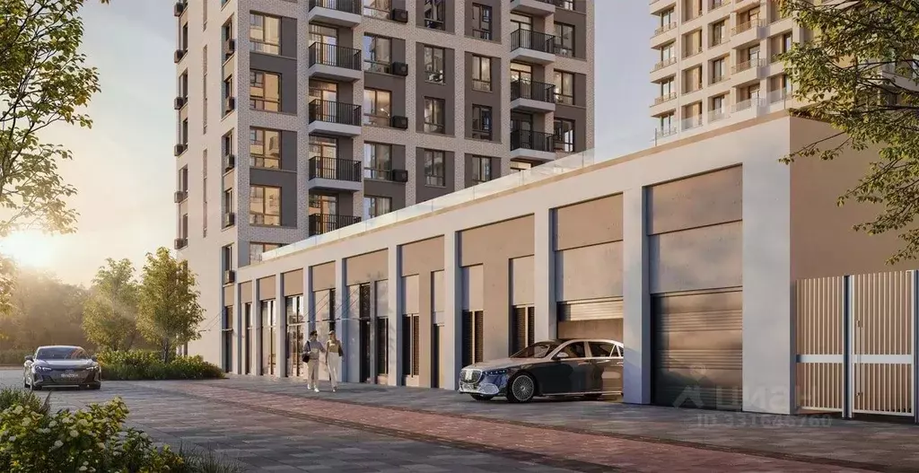 Гараж в Москва Квартал Герцена жилой комплекс, к2 (13 м) - Фото 2