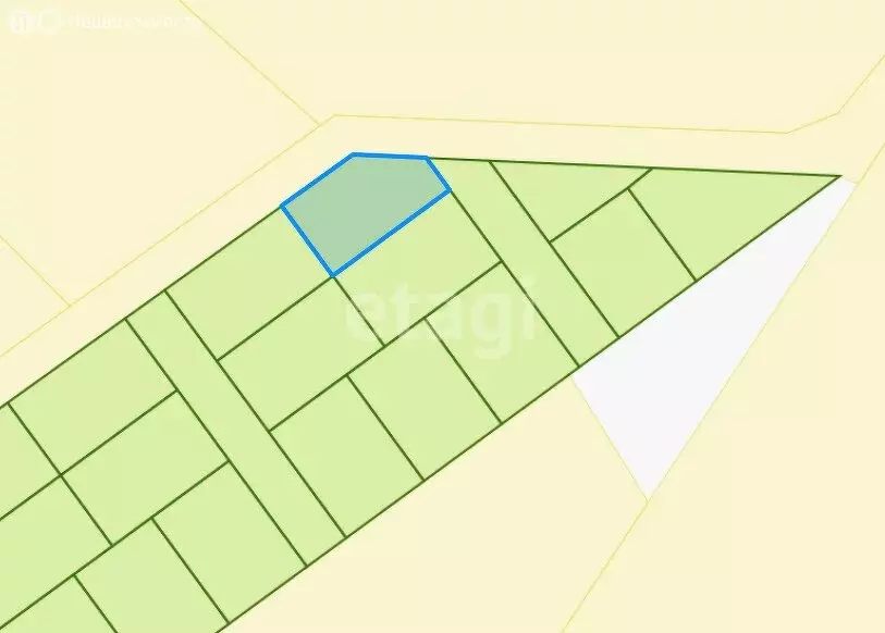 Участок в Сапогов, СНТ Южное (10 м) - Фото 1