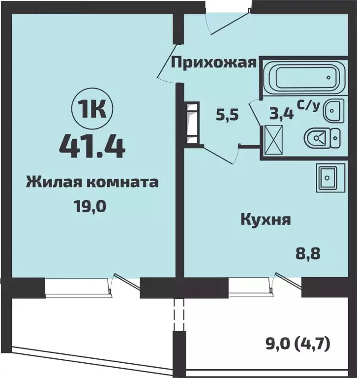 1-к кв. Новосибирская область, Новосибирский район, Станционный ... - Фото 0