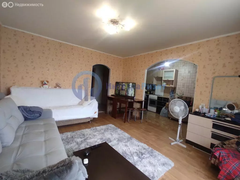 1-комнатная квартира: Курган, улица Криволапова, 12 (35.5 м) - Фото 1