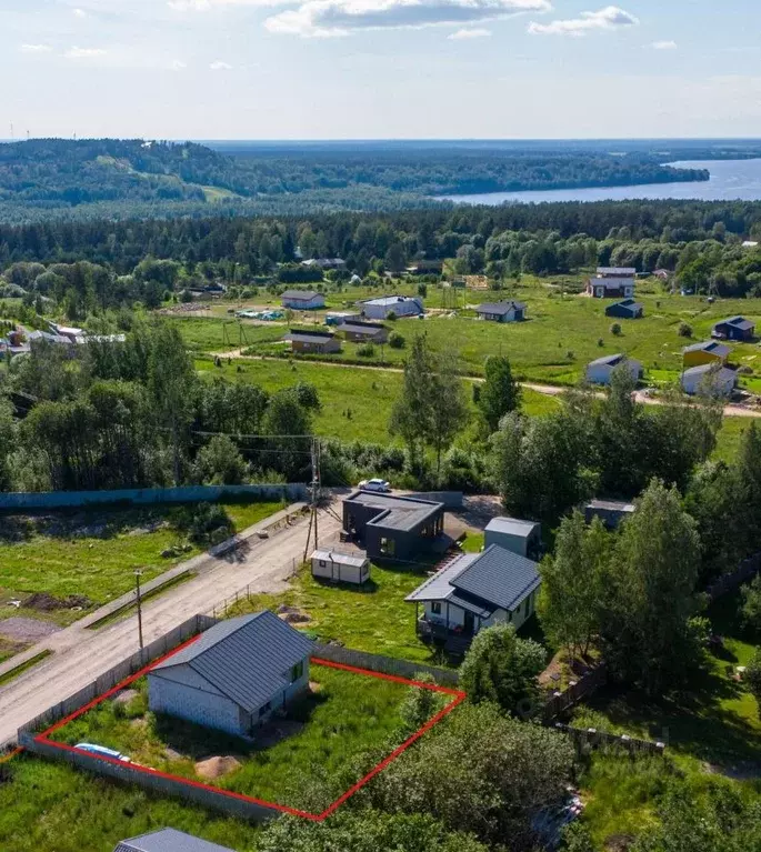Дом в Ленинградская область, Приозерский район, Красноозерное с/пос, ... - Фото 1