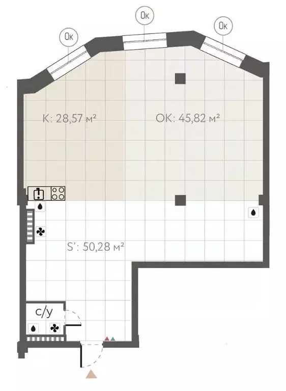 3-к кв. Иркутская область, Иркутск ул. Сурикова, 21А (124.67 м) - Фото 0