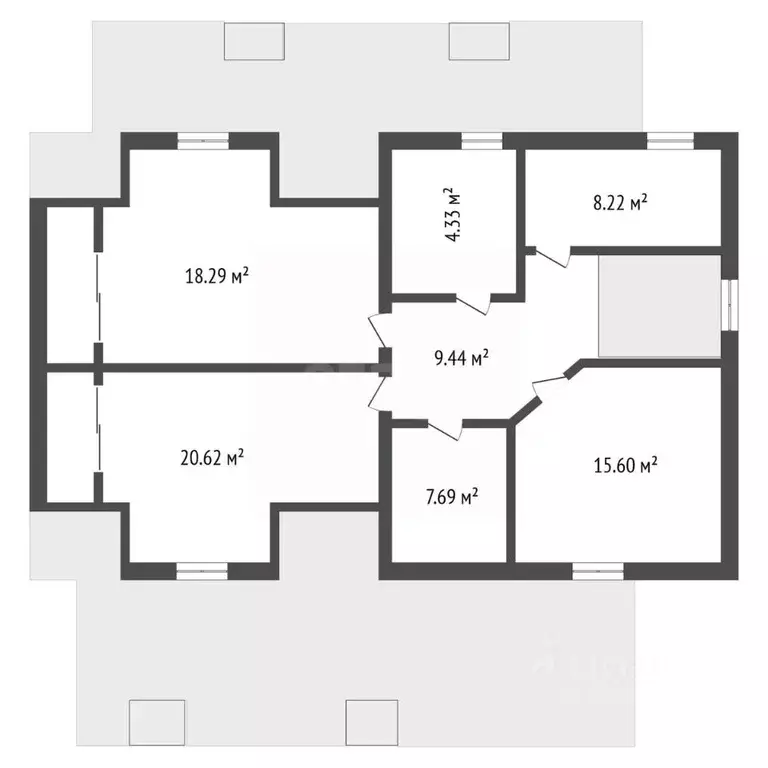 Дом в Воронежская область, Рамонский район, Яменское с/пос, д. ... - Фото 2