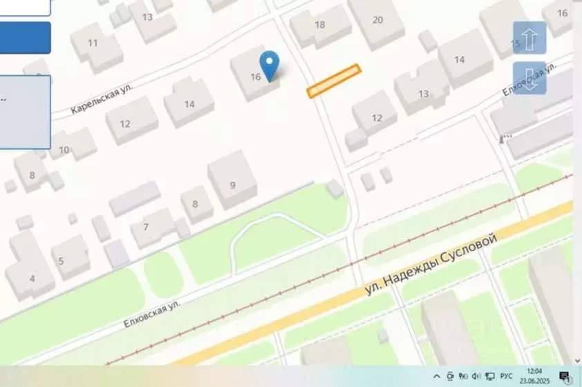Участок в Нижегородская область, Нижний Новгород Карельская ул., 16 ... - Фото 0