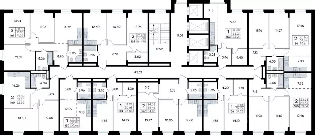 1-к кв. Приморский край, Владивосток ул. Тухачевского, 80 (36.68 м) - Фото 2
