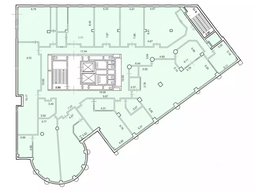 Офис в Москва ул. Большая Якиманка, 18 (1106 м) - Фото 2
