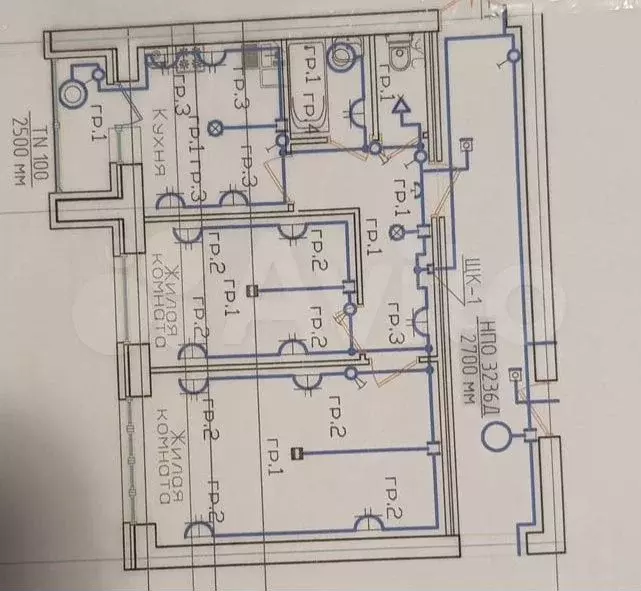 2-к. квартира, 48 м, 4/4 эт. - Фото 0