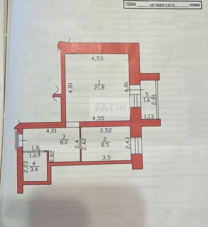1-к кв. Татарстан, Казань ул. Журналистов, 30 (41.7 м) - Фото 1