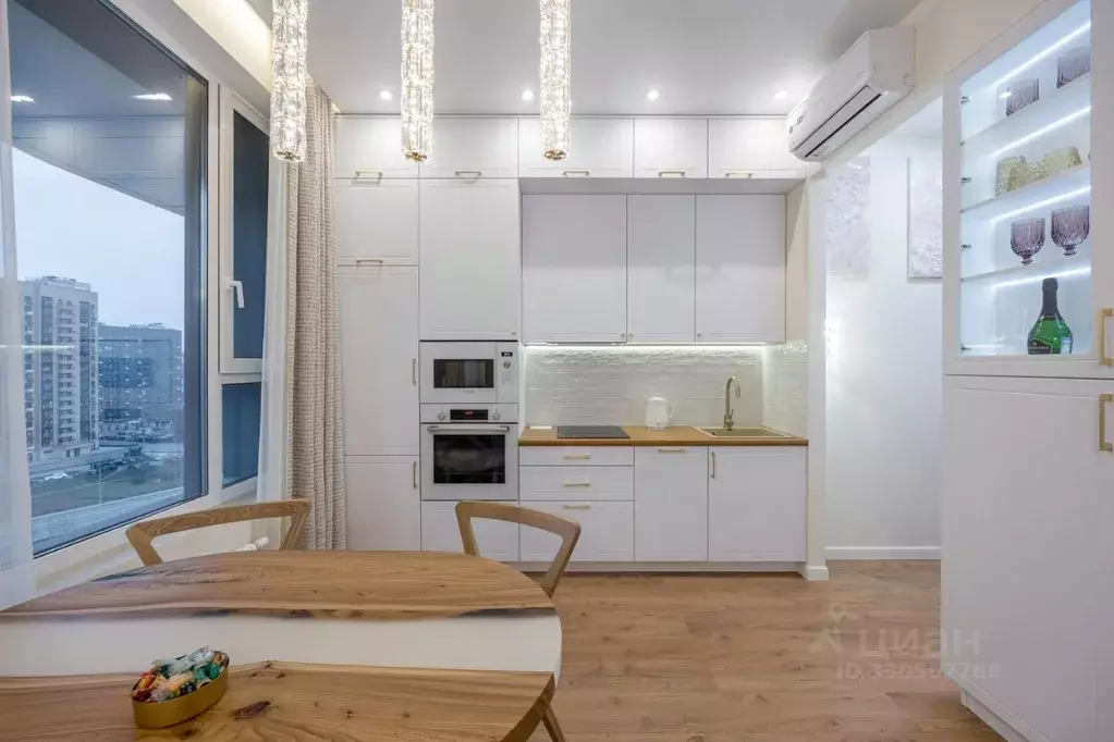 Студия Москва ул. Крузенштерна, 7 (25.0 м) - Фото 2