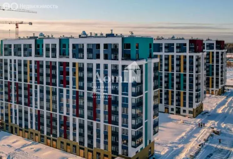 Квартира-студия: Новоселье, Центральная улица, 30к2 (29 м) - Фото 1