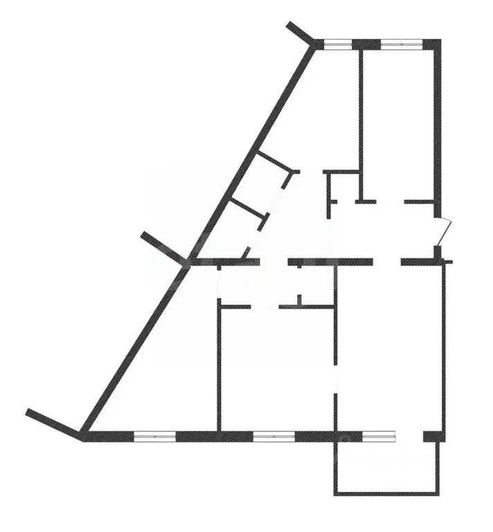 4-к кв. Смоленская область, Ярцево просп. Металлургов, 1/2 (76.0 м) - Фото 2