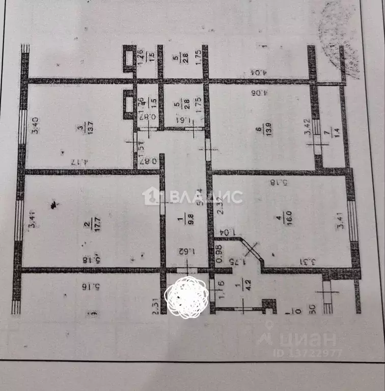 2-к кв. Нижегородская область, Нижний Новгород ул. Даргомыжского, 15А ... - Фото 2