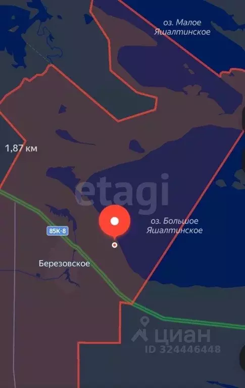 Участок в Калмыкия, Яшалтинский район, с. Березовское  (6620.0 сот.) - Фото 2