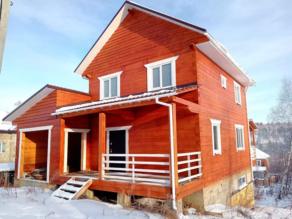 Дом в Иркутская область, Иркутский муниципальный округ, с. Смоленщина ... - Фото 1