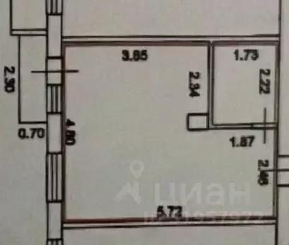 Студия Ивановская область, Кохма Просторный мкр, 12 (26.2 м) - Фото 1