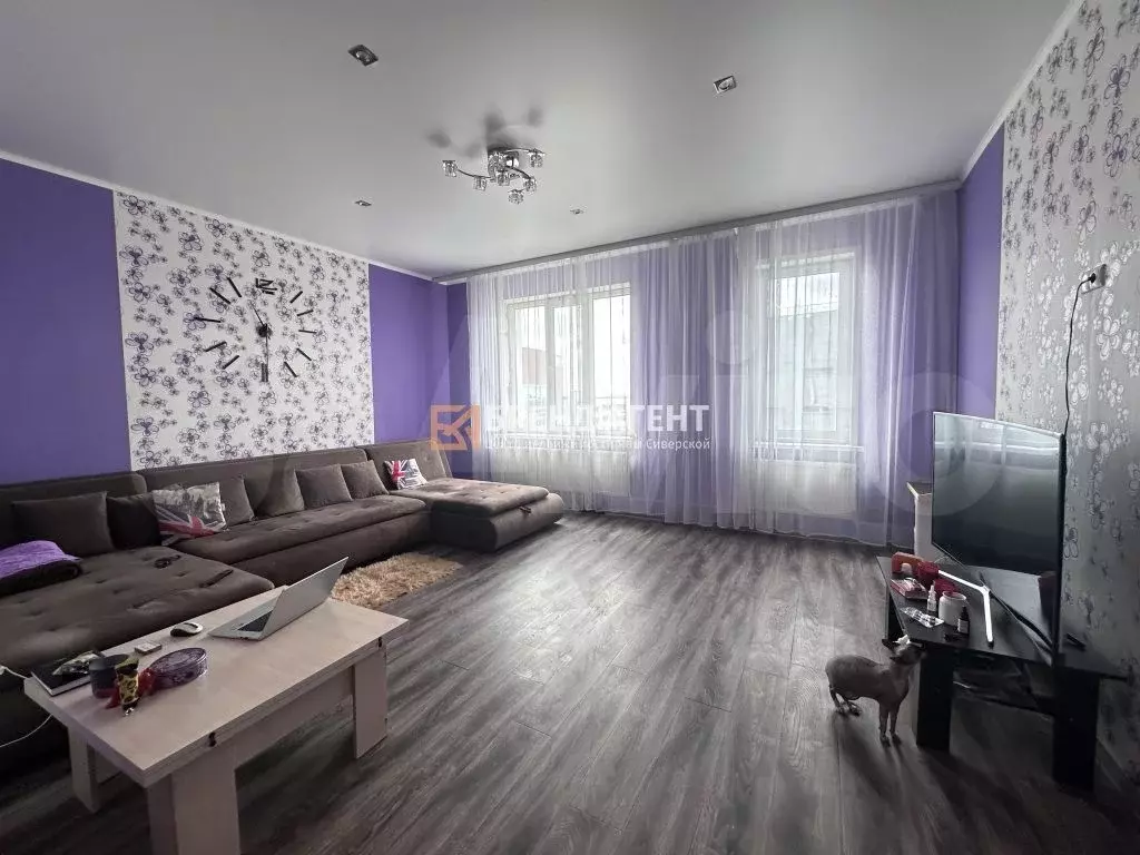 2-к. квартира, 93 м, 8/10 эт. - Фото 0