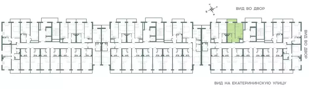 1-комнатная квартира: Мурино, Екатерининская улица, 11 (30.3 м) - Фото 1