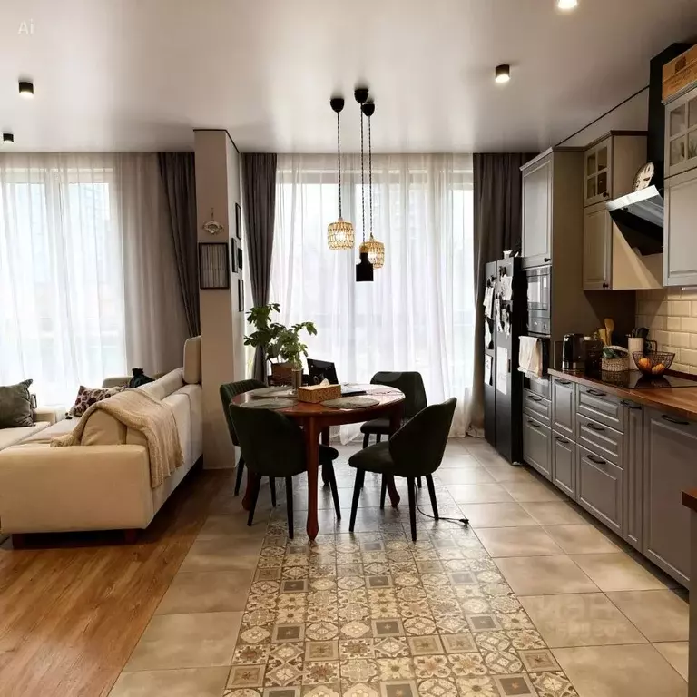 3-к кв. Москва Скандинавия жилой комплекс, ул. Эдварда Грига, 5 (79.6 ... - Фото 1