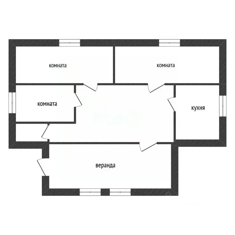 Дом в Новгородская область, Любытинский район, Неболчи рп ул. ... - Фото 2