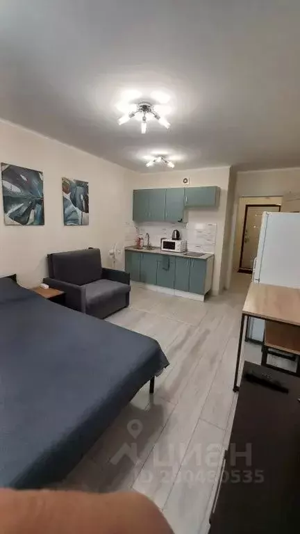 Студия Ленинградская область, Мурино Всеволожский район, бул. ... - Фото 2