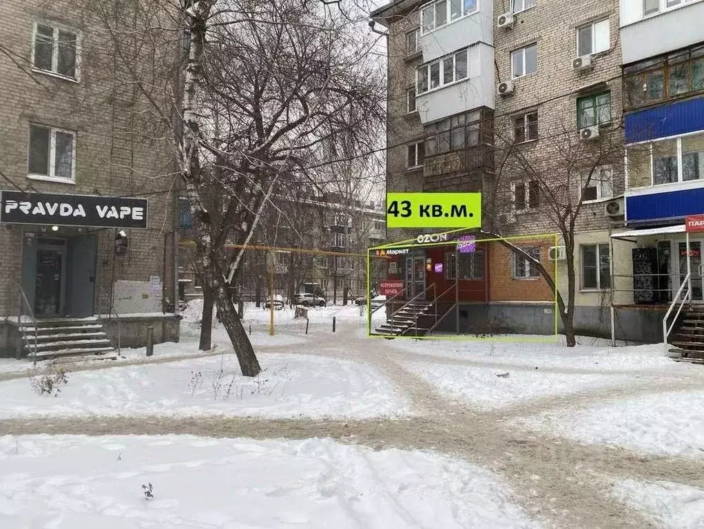 Торговая площадь в Самарская область, Самара ул. Победы, 124 (43 м) - Фото 1