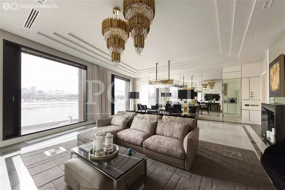 3-комнатная квартира: Москва, Пречистенская набережная, 5 (219 м) - Фото 2