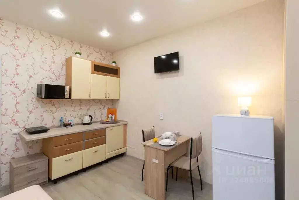 Студия Тюменская область, Тюмень ул. 2-я Луговая, 24к2 (18.0 м) - Фото 1