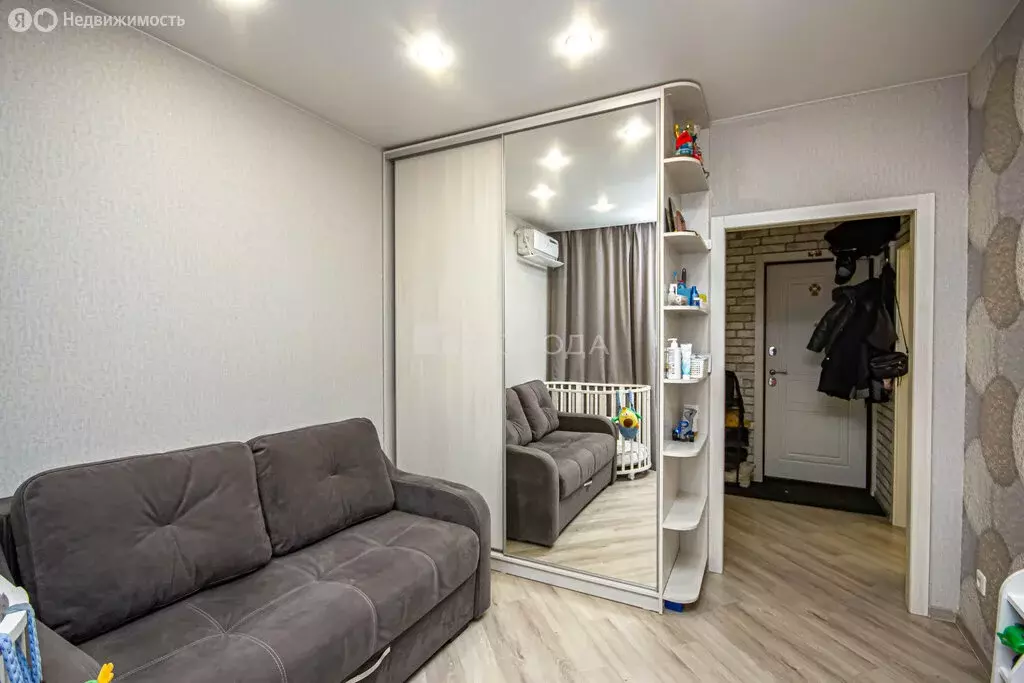 Квартира-студия: Новосибирск, улица Виноградова, 5 (23.4 м) - Фото 2