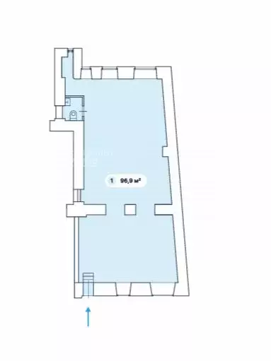 Торговая площадь (97 м) - Фото 2