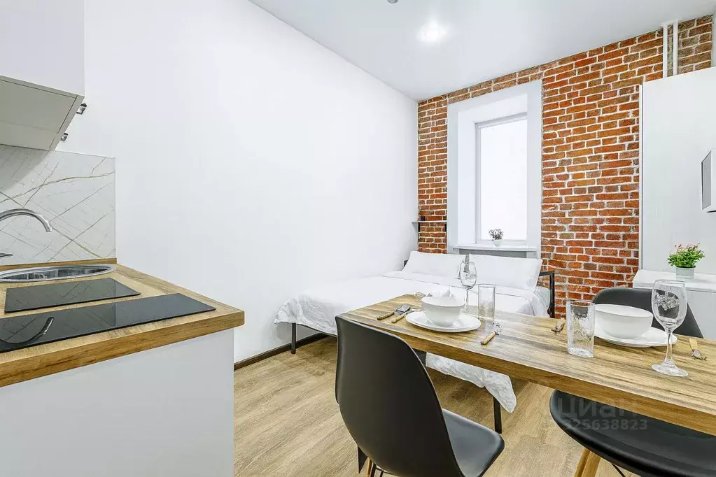 1-к кв. Москва 4-й Сыромятнический пер., 3/5С3 (20.0 м) - Фото 1