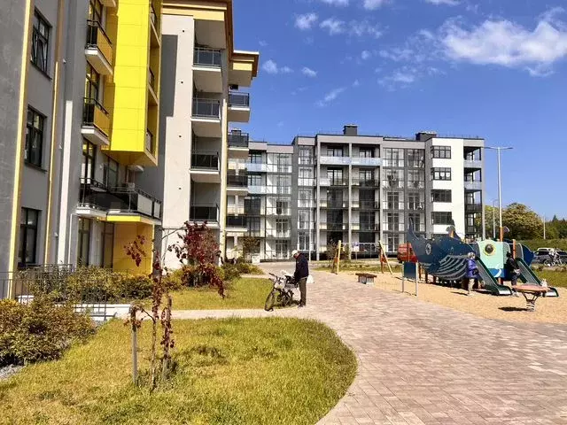 1-к. квартира, 42,9 м, 4/5 эт. - Фото 0