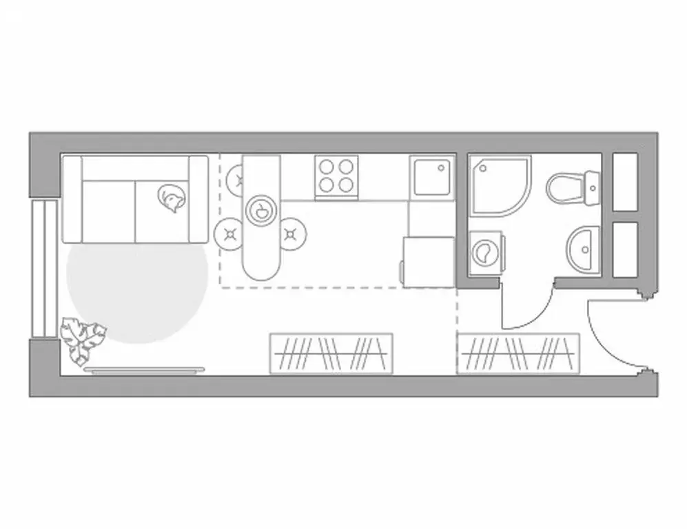 Квартира-студия: Балашиха, улица Лукино, 53А (19.33 м) - Фото 1