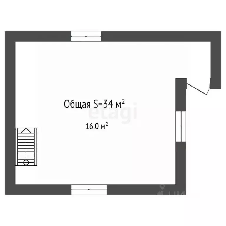 Дом в Брянская область, Брянск Ковшовка со, 8 (34 м) - Фото 1
