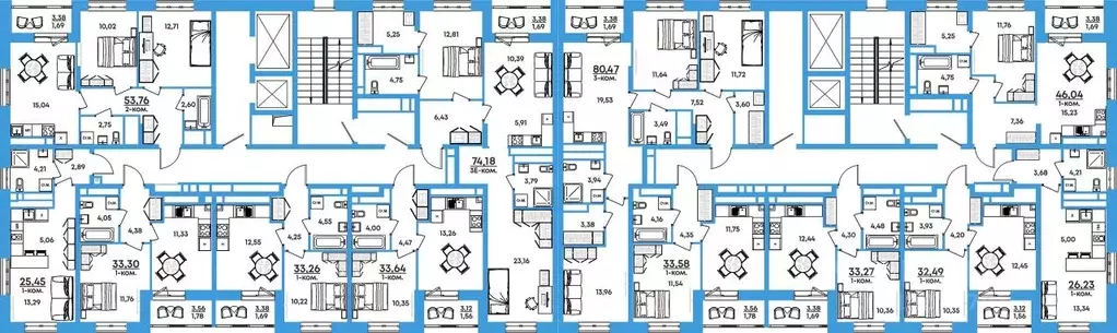 1-к кв. Хабаровский край, Хабаровск На семи холмах жилой комплекс ... - Фото 1