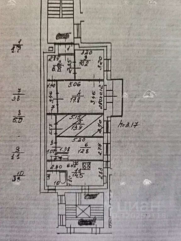 Комната Санкт-Петербург Лиговский просп., 44 (13.9 м) - Фото 2