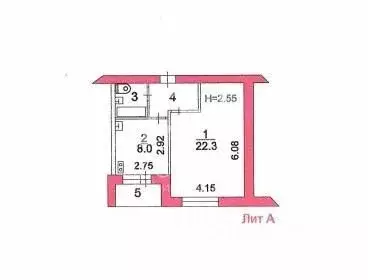 1-к кв. Московская область, Сергиево-Посадский городской округ, пос. ... - Фото 2
