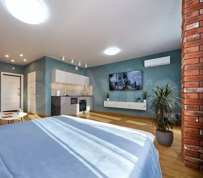 Квартира-студия, 30 м, 3/17 эт. - Фото 1