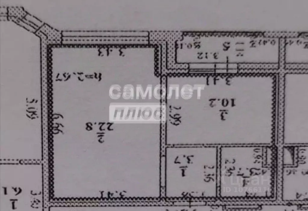 2-к кв. Липецкая область, Липецк ул. А.Г. Стаханова, 56/2 (46.0 м) - Фото 1