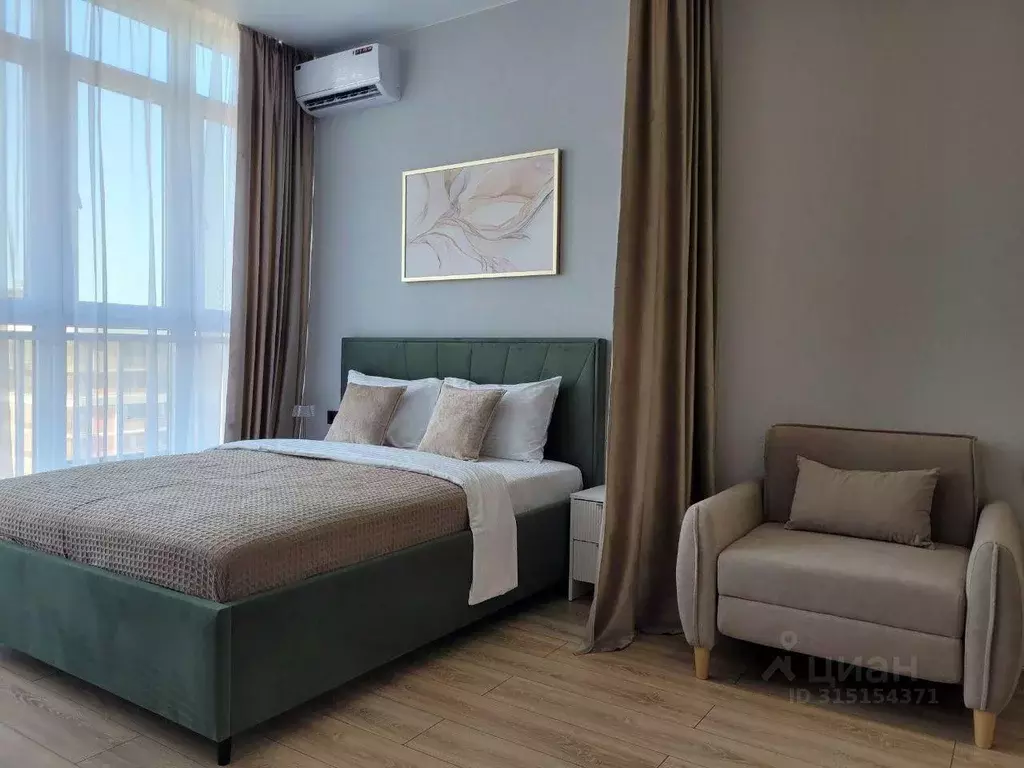 1-к кв. Краснодарский край, Краснодар ул. Ивана Беличенко, 90к1 (27.0 ... - Фото 1