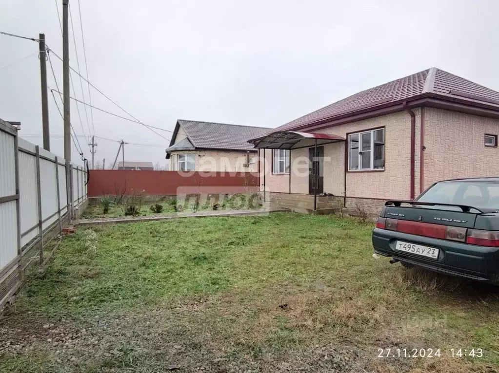 Дом в Краснодарский край, Абинск Янтарная ул. (88 м) - Фото 1