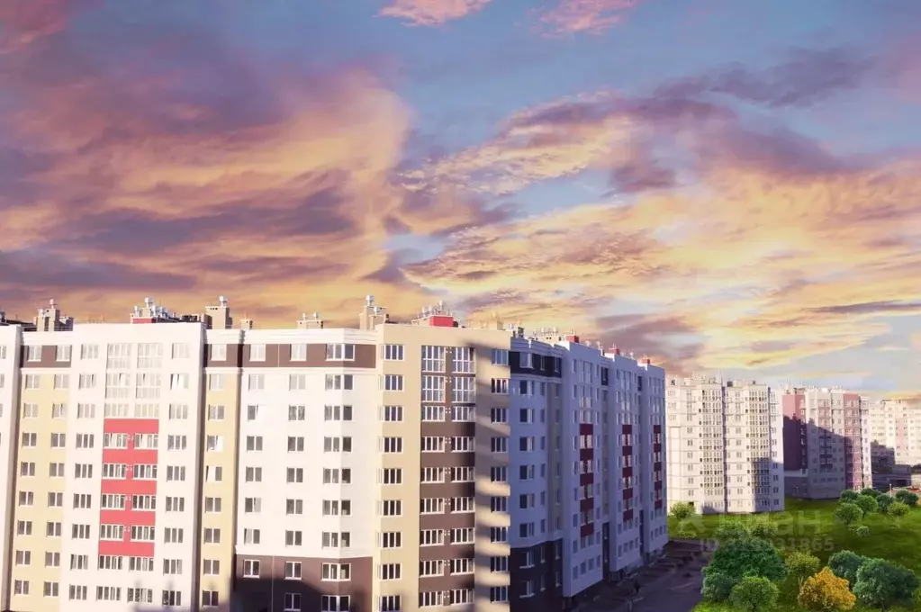 3-к кв. Калининградская область, Калининград ул. Кипарисовая, 1 (84.0 ... - Фото 2