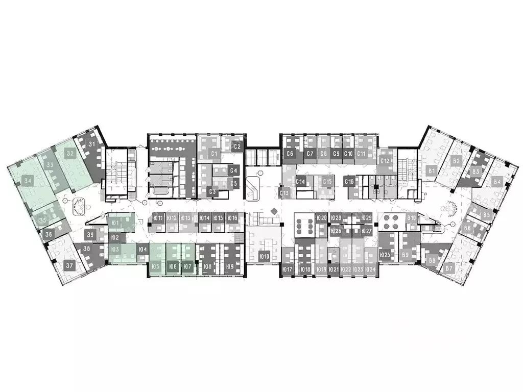Офис в Санкт-Петербург ул. Профессора Качалова, 7 (164 м) - Фото 1