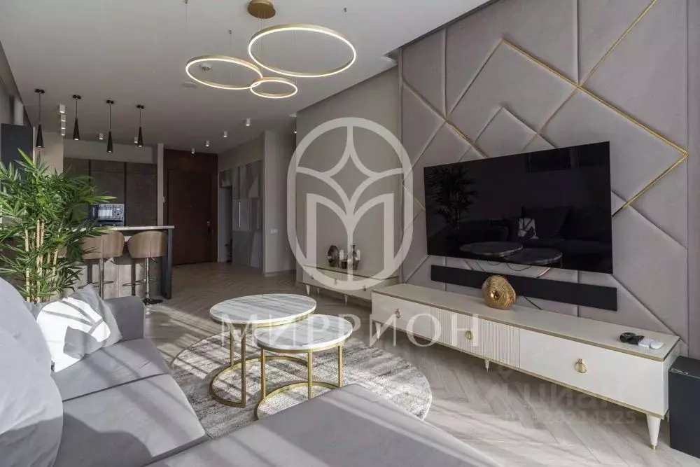 2-к кв. Москва 1-й Красногвардейский проезд, 22с1 (67.0 м) - Фото 1