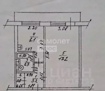 1-к кв. Алтайский край, Барнаул ул. Георгия Исакова, 200/70 (30.1 м) - Фото 1