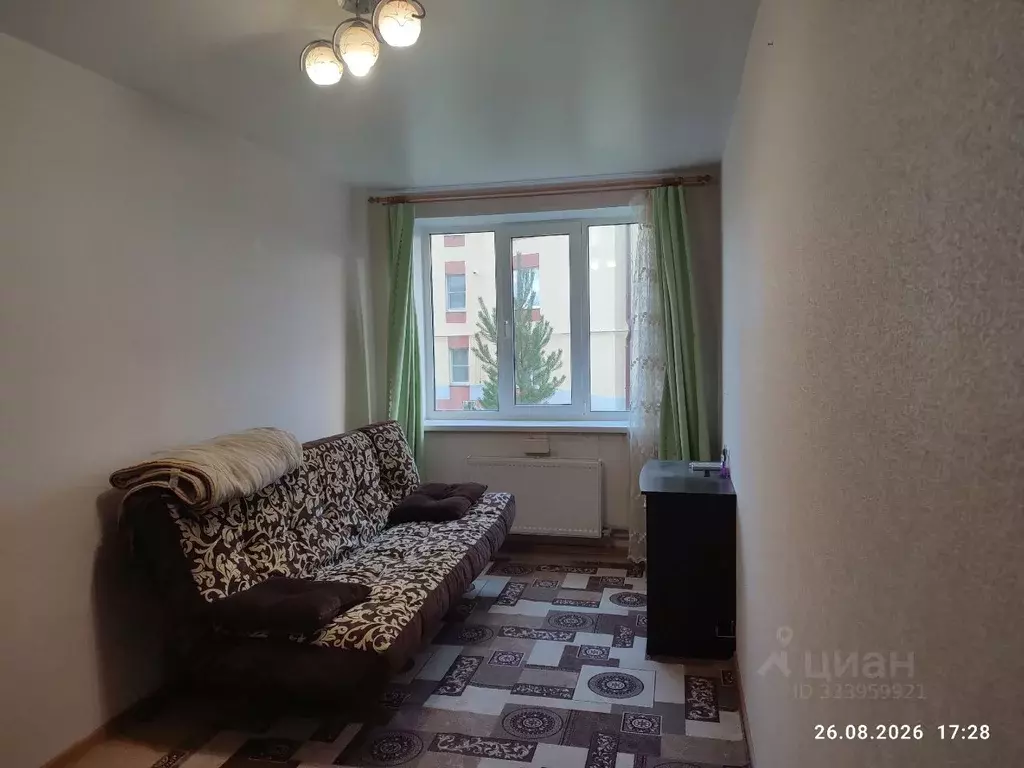 1-к кв. Нижегородская область, Ковернино рп ул. Зарубина, 4 (25.51 м) - Фото 1