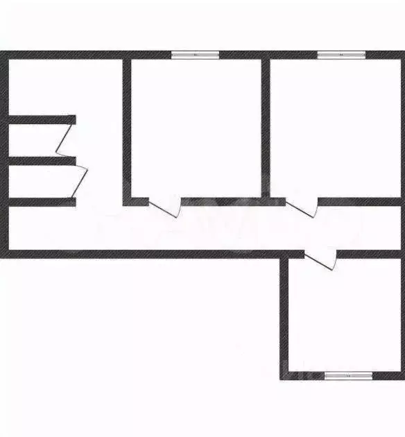 3-к кв. Курская область, Курск ул. Евгения Клевцова, 24 (76.9 м) - Фото 2