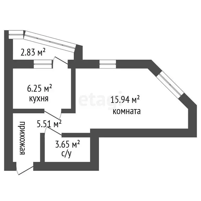 1-комнатная квартира: Воронеж, улица 9 Января, 223И (32.76 м) - Фото 1