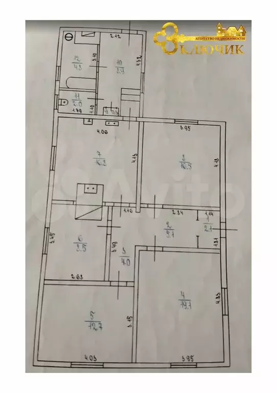Дом 100,8 м на участке 11 сот. - Фото 0
